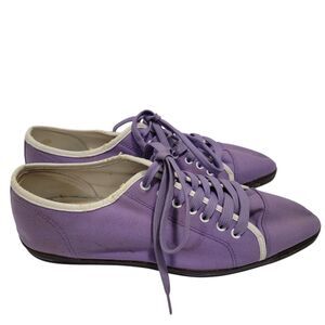 Swear London Shoes Mens 41 Purple Pointy Toe Sneaker Trainer Unique